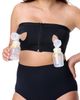 MOTHERHOOD MATERNITY MOTHERHOOD MATERNITY Motherhood Women's Maternity Seamless Front Close Nursing and Hands-Free Pumping Bandeau Bra - 1