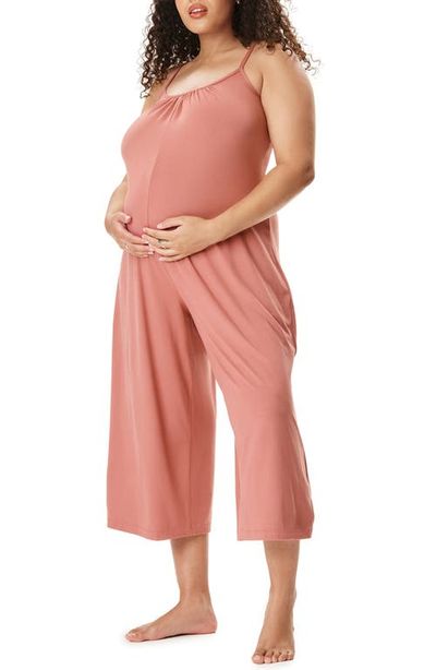 MOTHERHOOD MATERNITY MOTHERHOOD MATERNITY Motherhood Women's Maternity Sleep Romper with Nursing Access