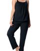 MOTHERHOOD MATERNITY MOTHERHOOD MATERNITY Motherhood Women's Maternity Sleeveless Swing Nursing Cami with Foldover Waistband Pant Sleep Set - 1