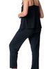 MOTHERHOOD MATERNITY MOTHERHOOD MATERNITY Motherhood Women's Maternity Sleeveless Swing Nursing Cami with Foldover Waistband Pant Sleep Set - 3