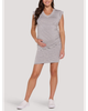 MOTHERHOOD MATERNITY MOTHERHOOD MATERNITY Muscle Sleeve V-Neck Mini Dress - 1