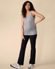 MOTHERHOOD MATERNITY MOTHERHOOD MATERNITY Roll Over Waistband Flare Legging - 5