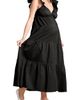 MOTHERHOOD MATERNITY MOTHERHOOD MATERNITY Ruffle Sleeve Tie-Back Maternity Maxi Dress - 3