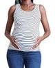 MOTHERHOOD MATERNITY MOTHERHOOD MATERNITY Scoop Neck Side-Ruched Maternity Tank Top - 1