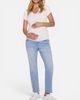 MOTHERHOOD MATERNITY MOTHERHOOD MATERNITY Secret Fit Over the Belly Slim Straight Leg Jeans - 5