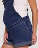 MOTHERHOOD MATERNITY MOTHERHOOD MATERNITY Stretch Waist Short Maternity Overalls - 5