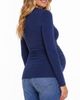 MOTHERHOOD MATERNITY MOTHERHOOD MATERNITY Sweetheart Side-Ruched Long Sleeve Tee - 2