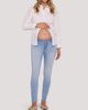 MOTHERHOOD MATERNITY MOTHERHOOD MATERNITY Under the Belly Ankle Skinny Jeans - 5