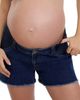 MOTHERHOOD MATERNITY MOTHERHOOD MATERNITY Under the Belly Cut Off Denim Maternity Short - 5