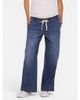 MOTHERHOOD MATERNITY MOTHERHOOD MATERNITY Under the Belly Tie Waist Denim Wide Leg Pant - 1