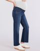 MOTHERHOOD MATERNITY MOTHERHOOD MATERNITY Under the Belly Wide Leg Crop Jeans - 3