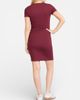 MOTHERHOOD MATERNITY MOTHERHOOD MATERNITY V-Neck Short Sleeve Side Ruched Bodycon Mini Dress - 2