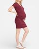 MOTHERHOOD MATERNITY MOTHERHOOD MATERNITY V-Neck Short Sleeve Side Ruched Bodycon Mini Dress - 3
