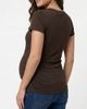 MOTHERHOOD MATERNITY MOTHERHOOD MATERNITY V-Neck Side-Ruched Maternity Short Sleeve Tee - 2