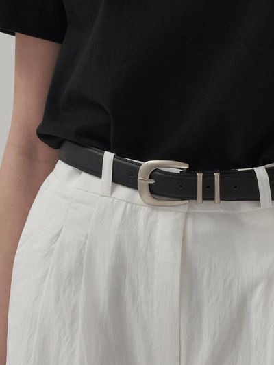 MOTT Iron Buckle Belt - Black