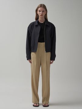 MOTT Summer Pintuck Wide Pants_Beige