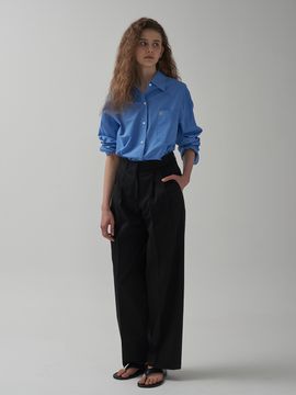 MOTT Tencel Cotton Round Pants_Black