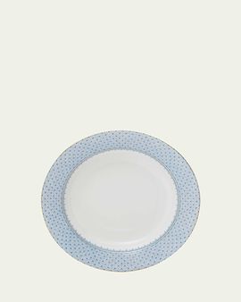 Mottahedeh Cornflower Lace Rim Soup Bowl