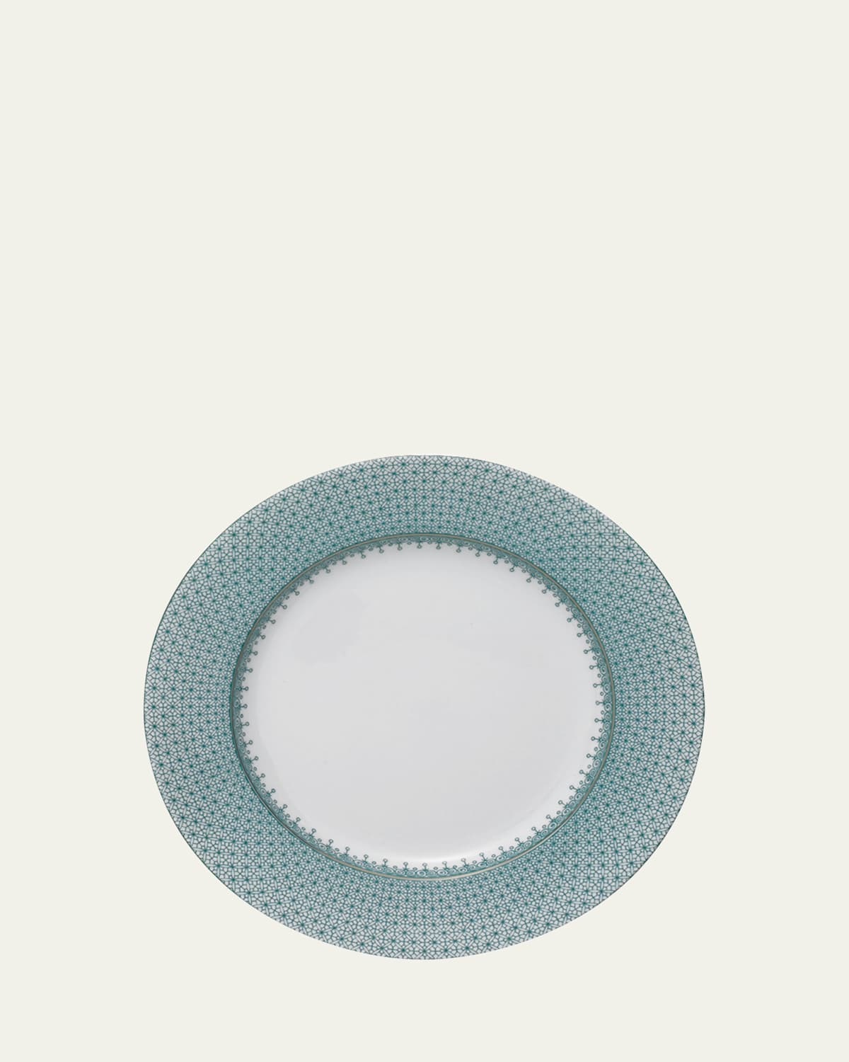 Mottahedeh Green Lace Dinner Plate