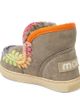 Mou Kids Mou Kids Crochet-trimmed suede sneakers - 3