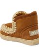 Mou Kids Mou Kids Embroidered shearling-lined suede sneakers - 3