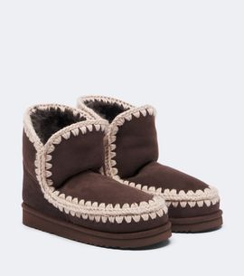 Mou Mou 18 shearling-lined suede ankle boots
