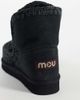 MOU Mou 18 shearling lined suede boots in black - 4