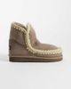 MOU Mou 18 shearling lined suede boots in elephant gray - 2
