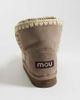 MOU Mou 18 shearling lined suede boots in elephant gray - 4
