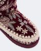 Mou Mou 24 shearling-lined velvet ankle boots - 6