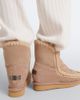 Mou Mou Inner Wedge shearling-lined suede ankle boots - 3