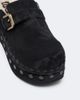 Mou Mou Shearling-lined calf hair clogs - 6