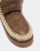 Mou Mou Shearling-lined leather ankle boots - 6