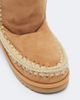 Mou Mou Shearling-lined suede knee-high boots - 6