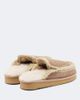 Mou Mou Shearling-lined suede mules - 4