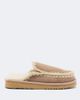 Mou Mou Shearling-lined suede mules - 5