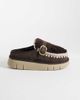 MOU Mou suede Bounce clogs in mocha-Brown - 1