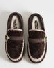 MOU Mou suede Bounce clogs in mocha-Brown - 2