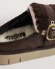 MOU Mou suede Bounce clogs in mocha-Brown - 4