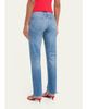 MOUSSY VINTAGE Frayed-Hem Slim Straight-Leg Jeans - 3