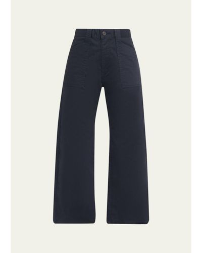 MOUSSY VINTAGE Gusset Mid-Rise Ankle Cargo Pants