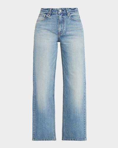 MOUSSY VINTAGE Idabel ID Mid-Rise Straight-Fit Jeans