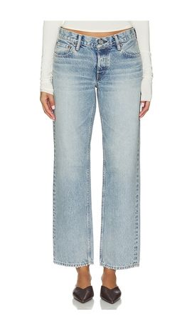 Moussy Vintage Moussy Vintage Albany Low Straight Leg Jeans