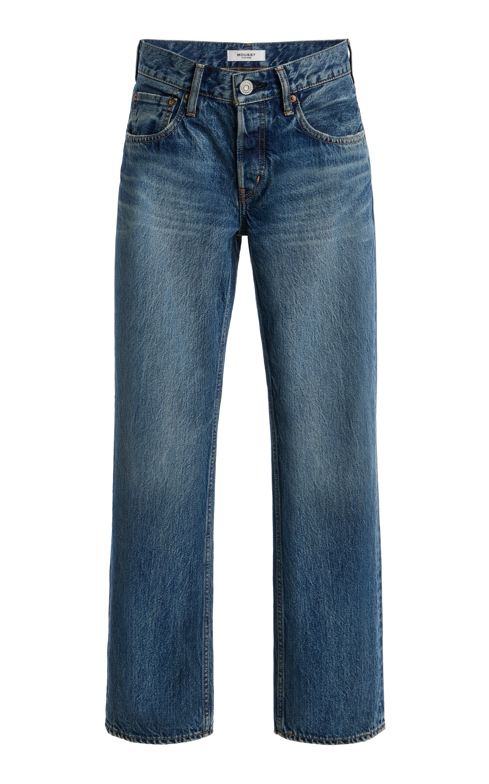 MOUSSY VINTAGE MOUSSY VINTAGE Clinton Rigid LowRise StraightLeg Jeans