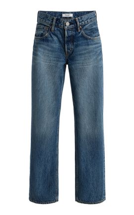 MOUSSY VINTAGE MOUSSY VINTAGE Clinton Rigid LowRise StraightLeg Jeans