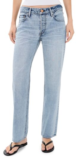 MOUSSY VINTAGE MOUSSY VINTAGE Covington Straight Low Jeans Light Blue