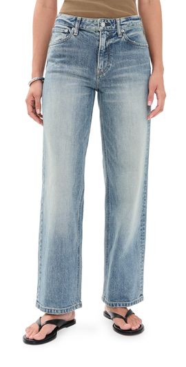 MOUSSY VINTAGE MOUSSY VINTAGE Idabel Straight Jeans Light Blue