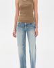 MOUSSY VINTAGE MOUSSY VINTAGE Idabel Straight Jeans Light Blue - 5