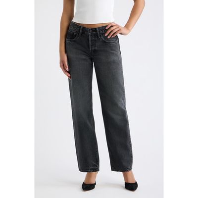 MOUSSY VINTAGE MOUSSY VINTAGE Irwin Low Rise Straight Leg Jeans