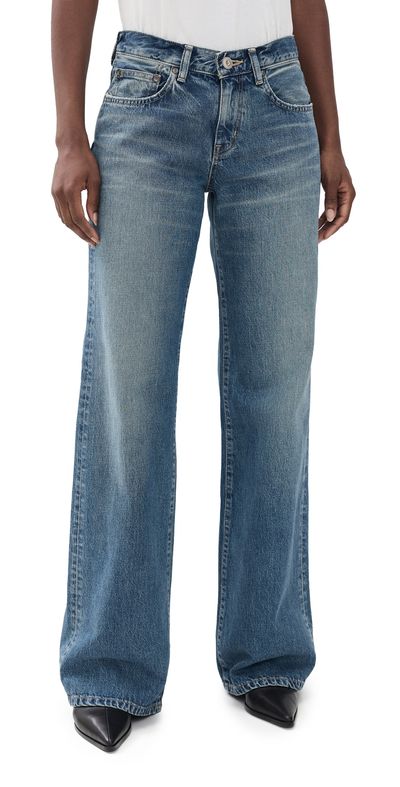 MOUSSY VINTAGE MOUSSY VINTAGE Missouri Wide Low Jeans Blue